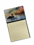 Black Swan Sticky Note Holder- Refiilable Desk Accessory Note Pad