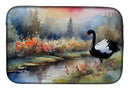 Black Swan Dish Drying Mat
