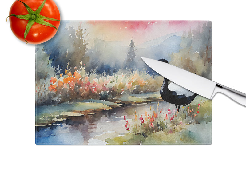 Black Swan Glass Cutting Boards – Durable, Decorative Kitchen Art