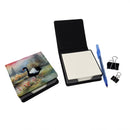Black Swan PU Leather Note Paper Holder