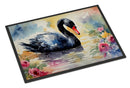 Black Swan Doormat-24x36 Indoor / Outdoor Rug | Made in USA