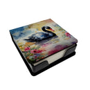 Black Swan PU Leather Note Paper Holder