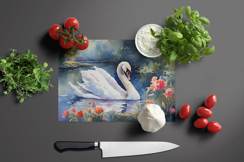 Swan Glass Cutting Boards – Durable, Decorative Kitchen Art
