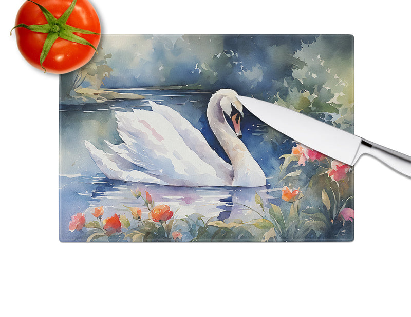 Swan Glass Cutting Boards – Durable, Decorative Kitchen Art