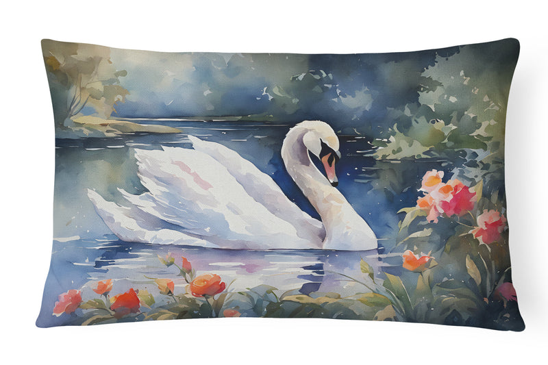 Swan Throw Pillow