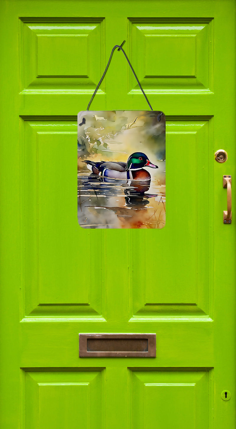 Wood Duck Wall or Door Hanging Prints