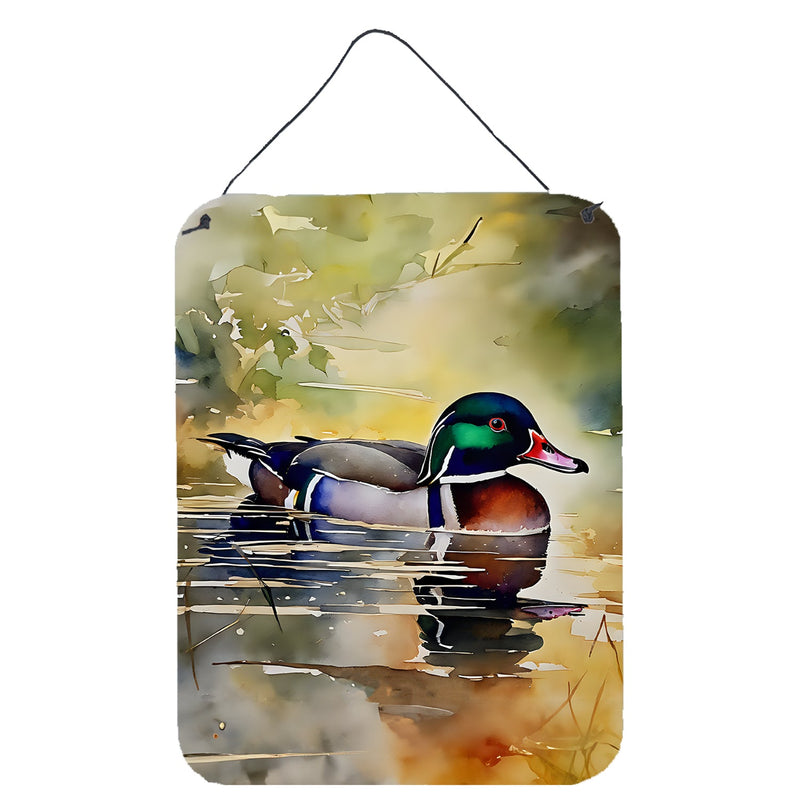 Wood Duck Wall or Door Hanging Prints