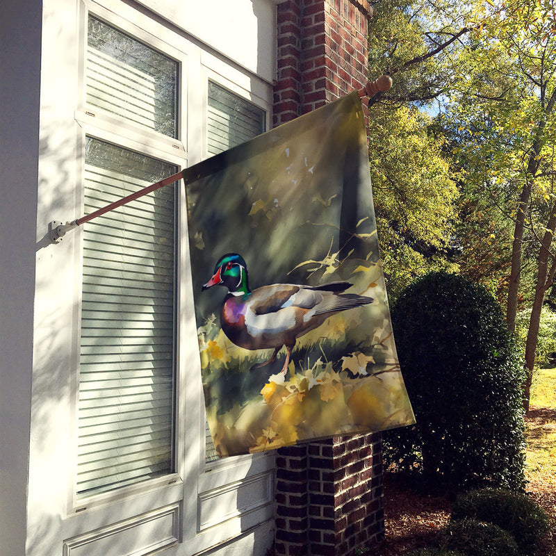 Wood Duck House Flag