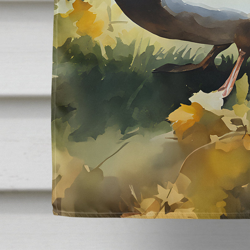 Wood Duck House Flag