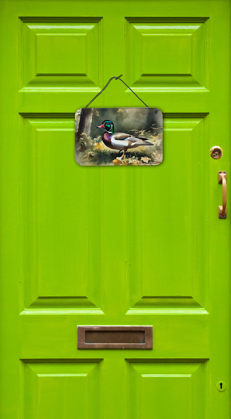 Wood Duck Wall or Door Hanging Prints