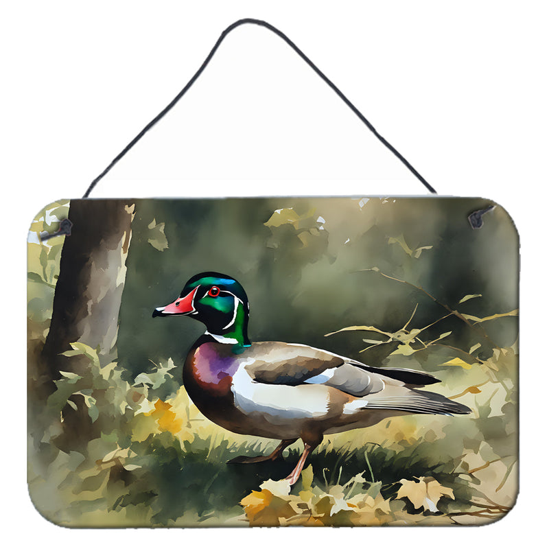 Wood Duck Wall or Door Hanging Prints