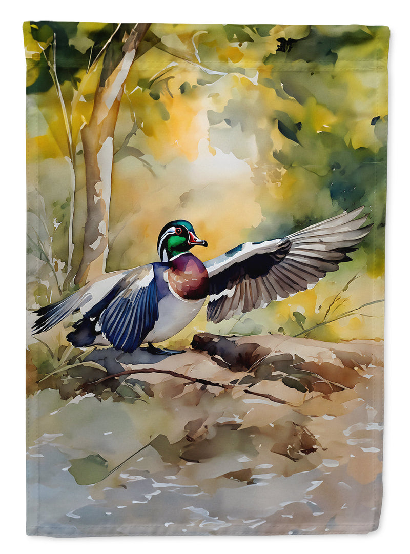 Wood Duck House Flag