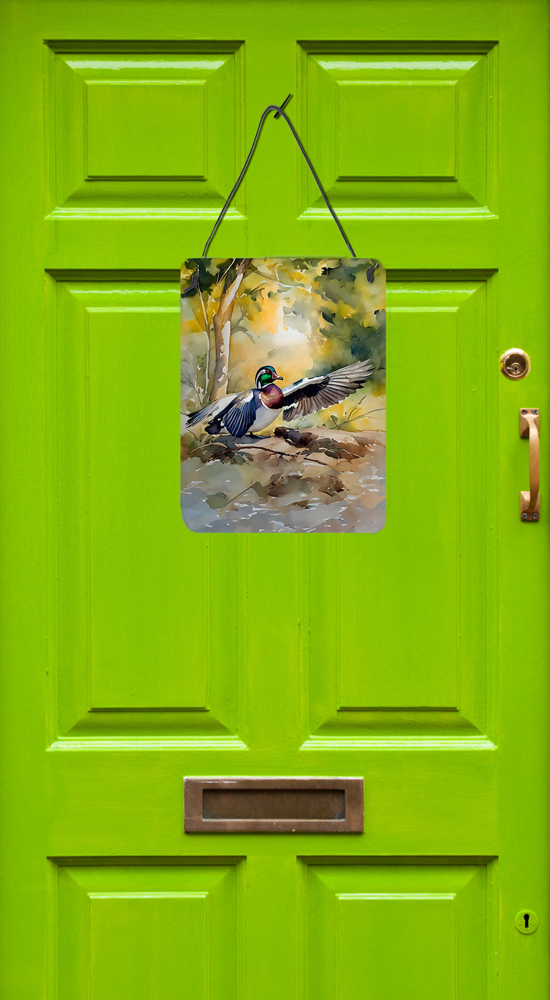 Wood Duck Wall or Door Hanging Prints