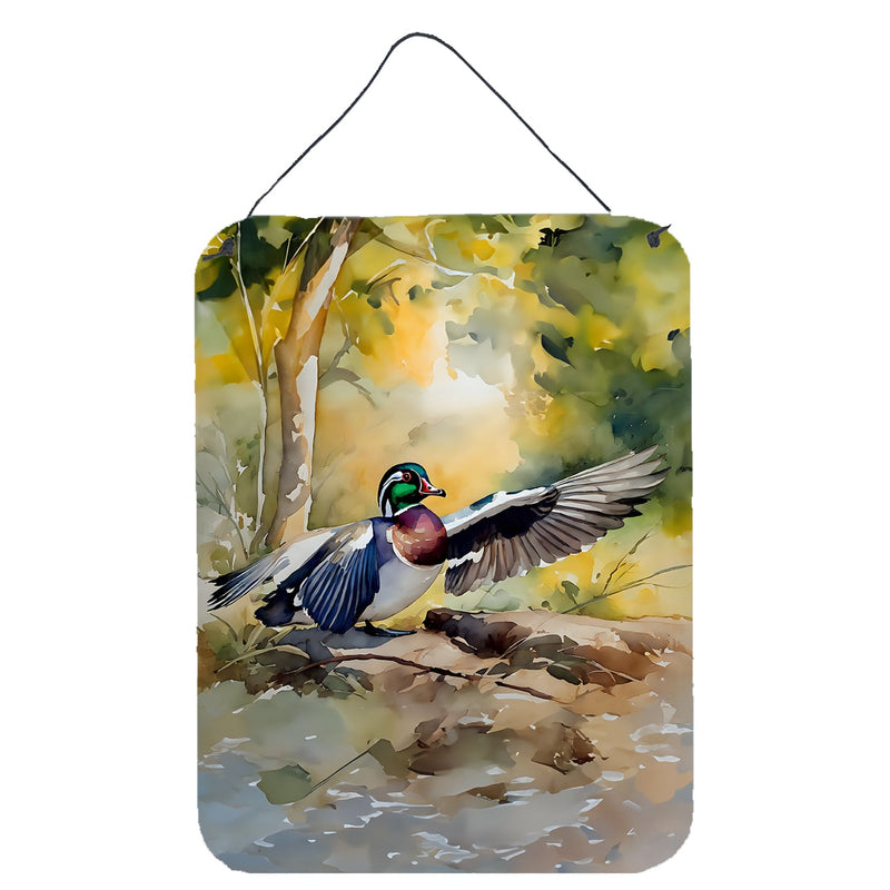 Wood Duck Wall or Door Hanging Prints