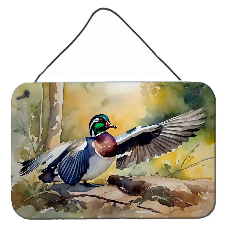 Wood Duck Wall or Door Hanging Prints