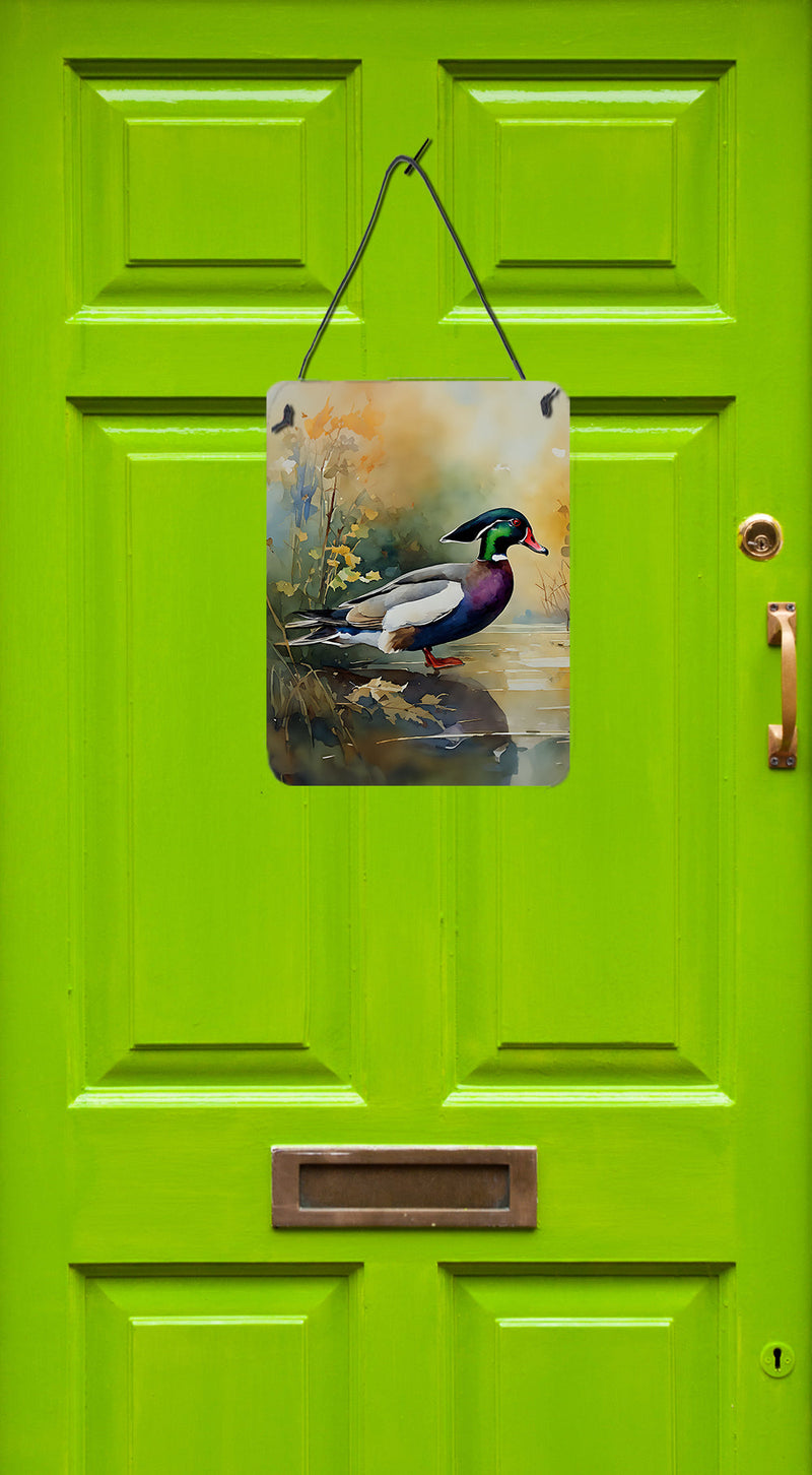 Wood Duck Wall or Door Hanging Prints