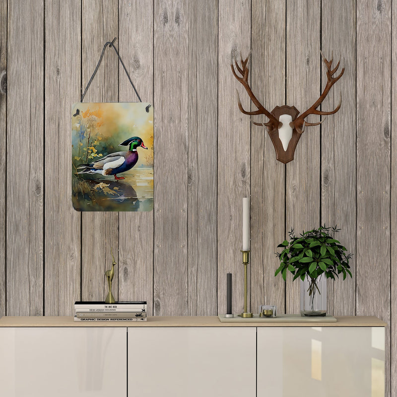 Wood Duck Wall or Door Hanging Prints