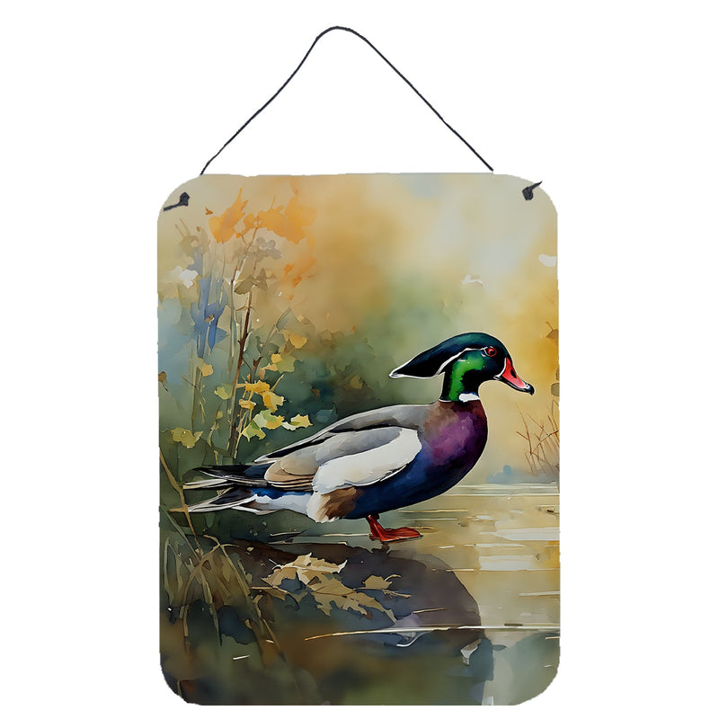 Wood Duck Wall or Door Hanging Prints