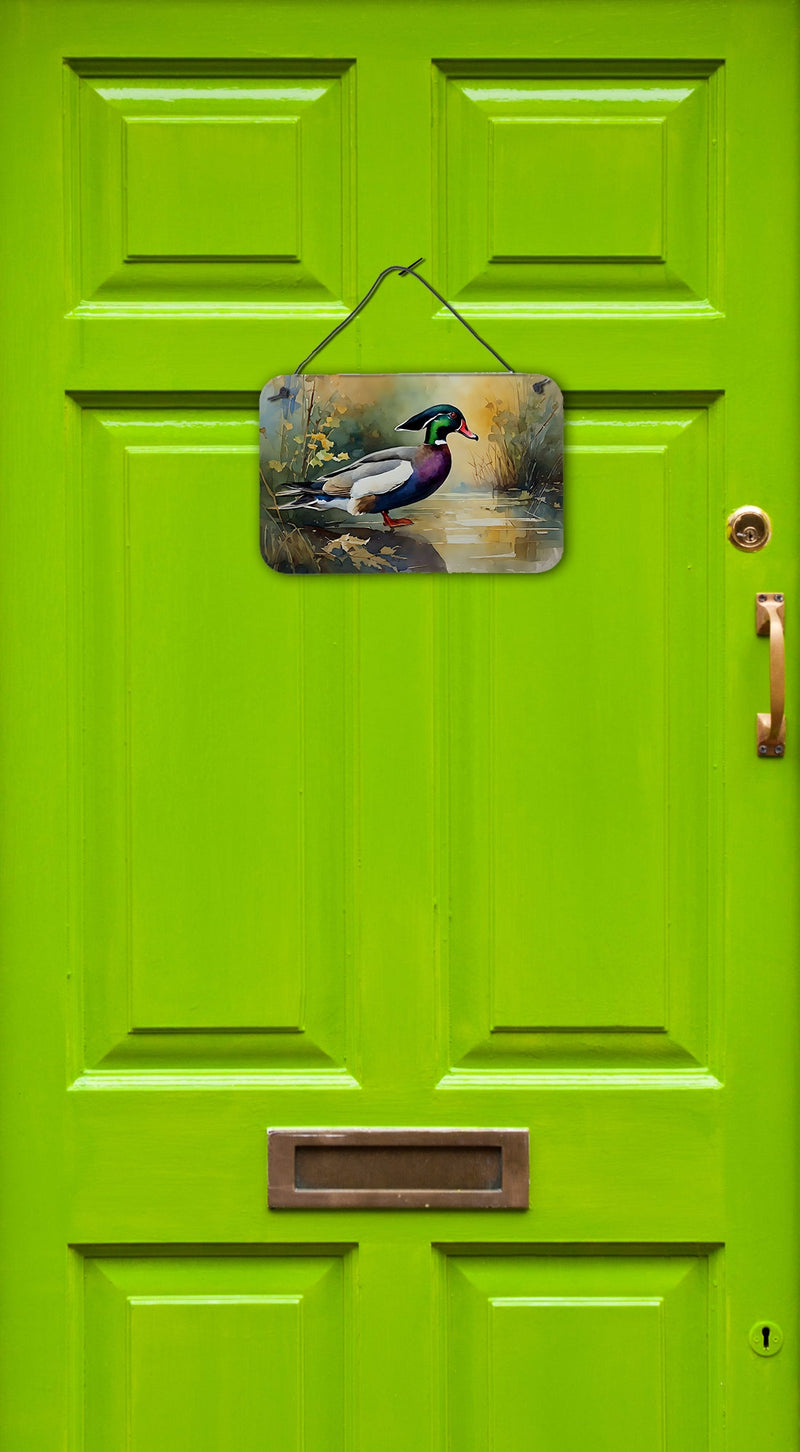 Wood Duck Wall or Door Hanging Prints