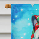 Boston Terrier Christmas House Flag