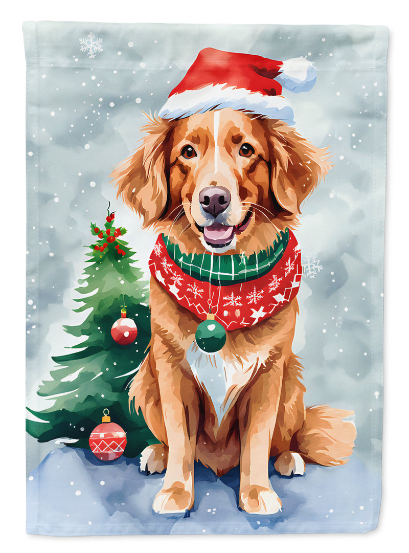 Nova Scotia Duck Toller Christmas Garden Flag