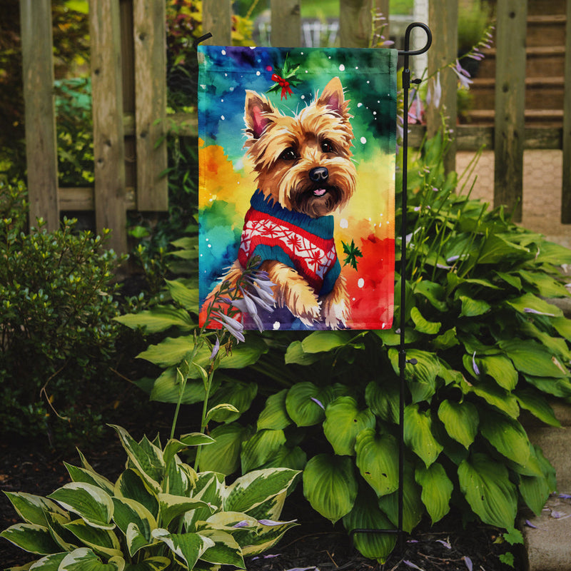 Yorkshire Terrier Yorkie Christmas Garden Flag