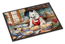 American Eskimo Christmas Cookies Doormat - 18X27 Indoor / Outdoor Rug | Made in USA