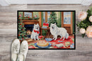 American Eskimo Christmas Cookies Doormat-24x36 Indoor / Outdoor Rug | Made in USA