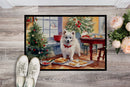 American Eskimo Christmas Cookies Doormat - 18X27 Indoor / Outdoor Rug | Made in USA