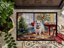 American Eskimo Christmas Cookies Doormat - 18X27 Indoor / Outdoor Rug | Made in USA