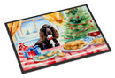 American Water Spaniel Christmas Cookies Doormat-24x36 Indoor / Outdoor Rug | Made in USA