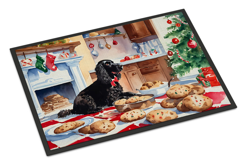 American Water Spaniel Christmas Cookies Doormat-24x36 Indoor / Outdoor Rug | Made in USA