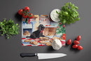 American Water Spaniel Christmas Cookies Glass Cutting Boards – Durable, Decorative Kitchen Art