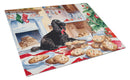 American Water Spaniel Christmas Cookies Glass Cutting Boards – Durable, Decorative Kitchen Art