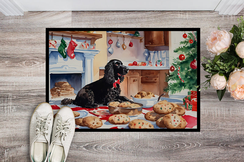 American Water Spaniel Christmas Cookies Doormat - 18X27 Indoor / Outdoor Rug | Made in USA