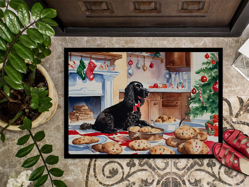 American Water Spaniel Christmas Cookies Doormat - 18X27 Indoor / Outdoor Rug | Made in USA