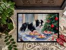 Border Collie Christmas Cookies Doormat - 18X27 Indoor / Outdoor Rug | Made in USA