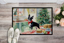 Boston Terrier Christmas Cookies Doormat - 18X27 Indoor / Outdoor Rug | Made in USA