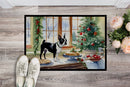 Boston Terrier Christmas Cookies Doormat-24x36 Indoor / Outdoor Rug | Made in USA