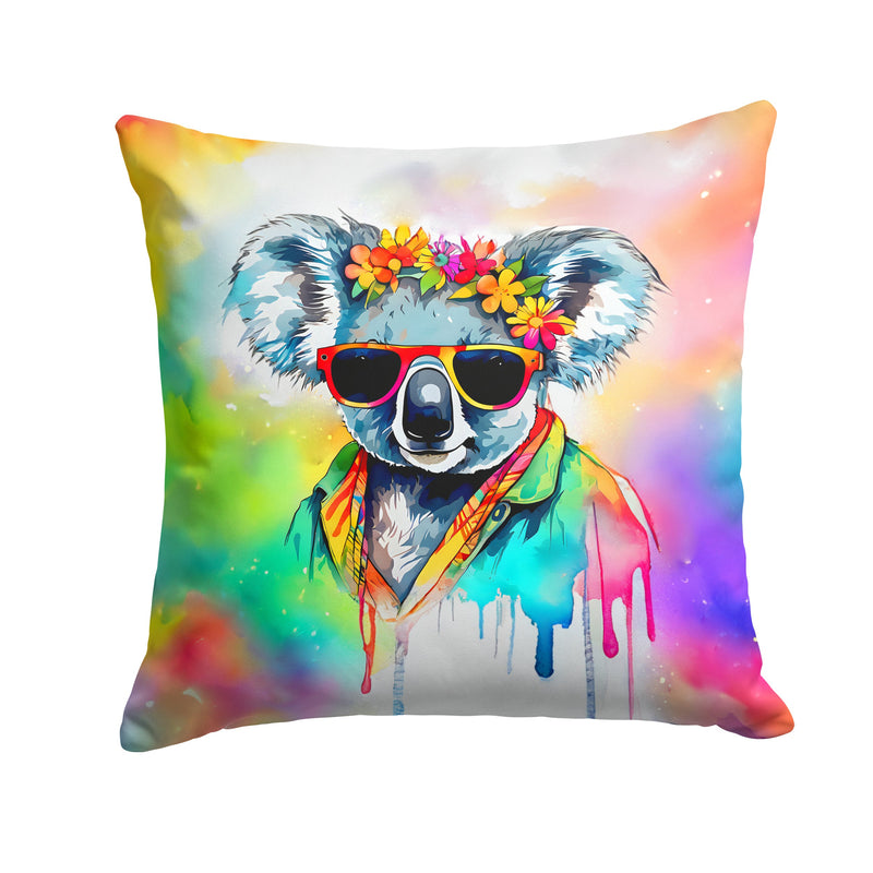 Hippie Animal Koala Throw Pillow