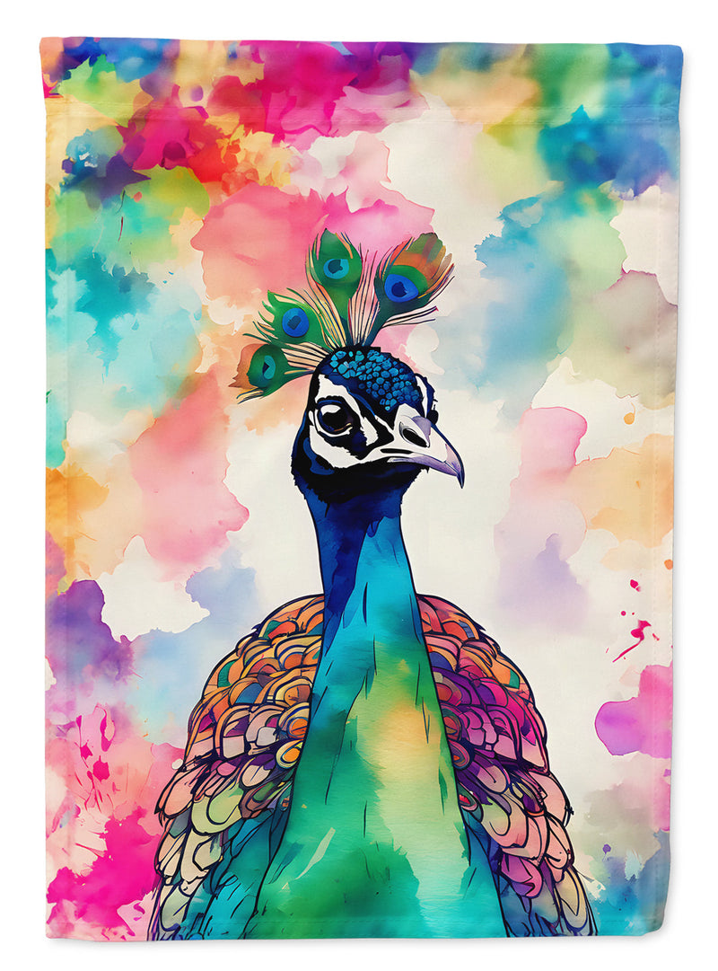 Hippie Animal Peacock House Flag
