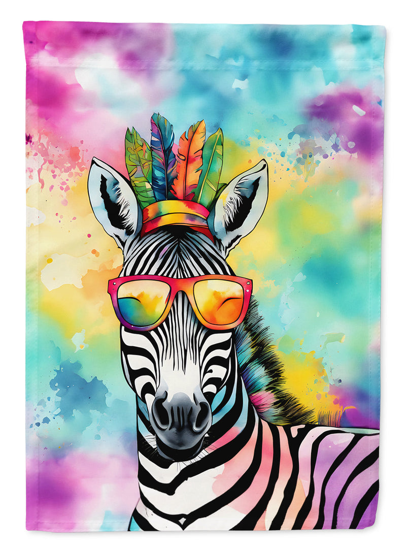 Hippie Animal Zebra House Flag