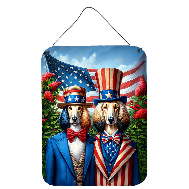 All American Afghan Hound Wall or Door Hanging Prints
