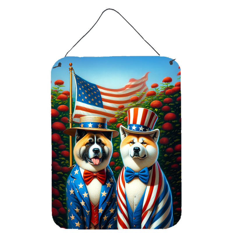 All American Akita Wall or Door Hanging Prints