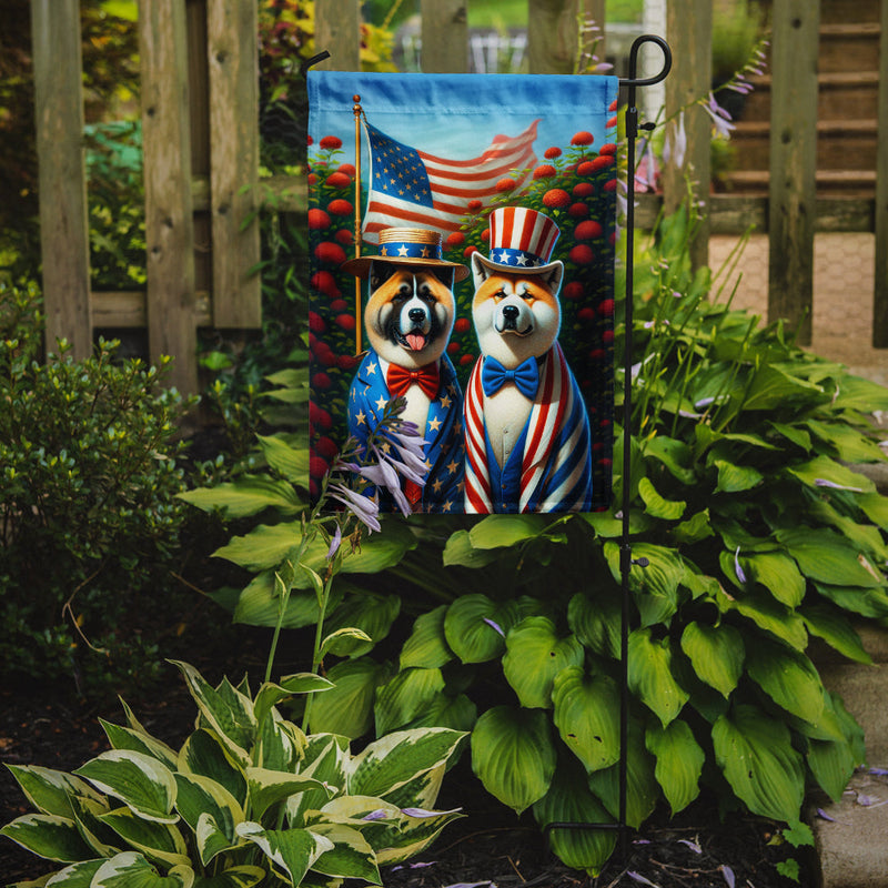 All American Akita Garden Flag