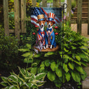 All American Basenji Garden Flag –  Dogs with American Flag Background by Caroline’s Treasures