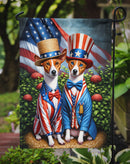 All American Basenji Garden Flag –  Dogs with American Flag Background by Caroline’s Treasures