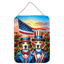 All American Beagle Wall or Door Hanging Prints