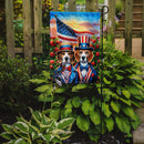All American Beagle Garden Flag –  Dogs with American Flag Background by Caroline’s Treasures