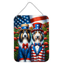 All American Bearded Collie Wall or Door Hanging Prints